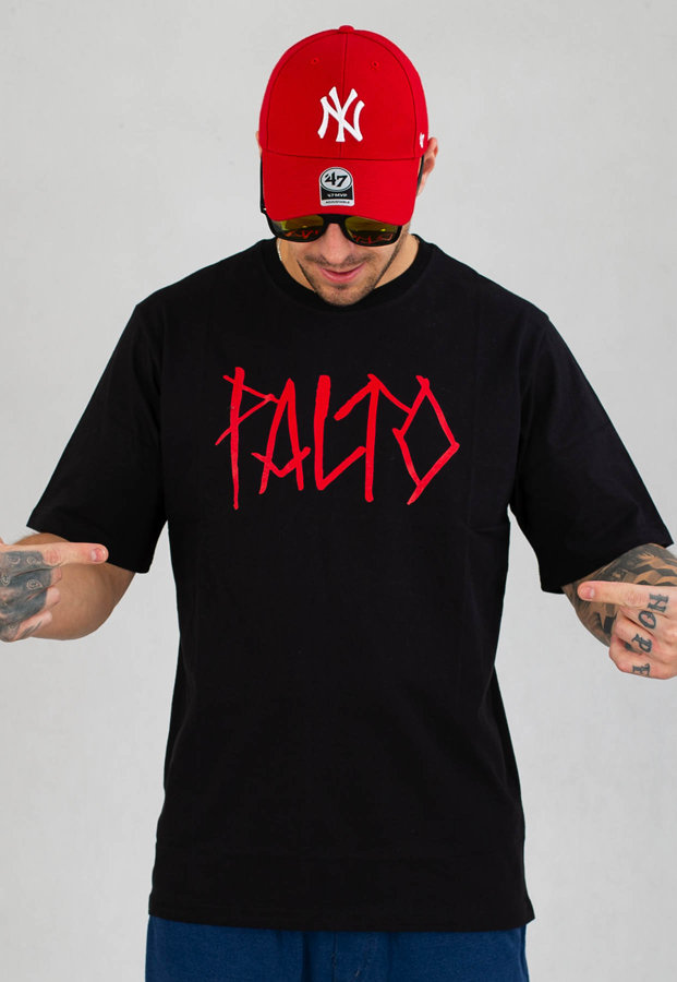 T-shirt Palto Logo czarny