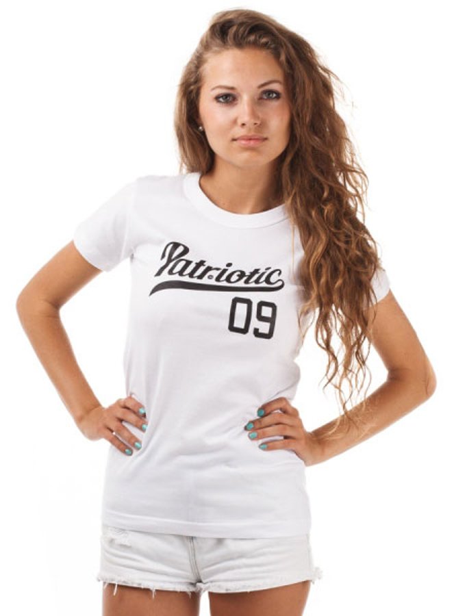 T-shirt Patriotic Athletic biały