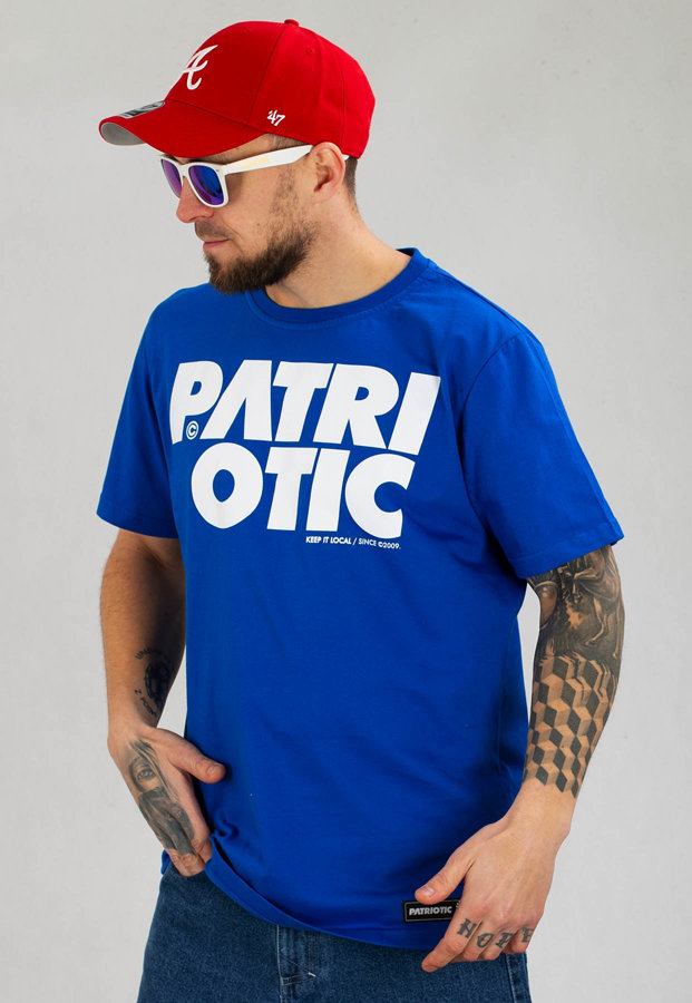 T-shirt Patriotic CLS 22 niebieska