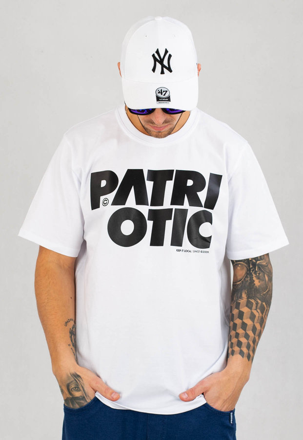 T-shirt Patriotic CLS biały