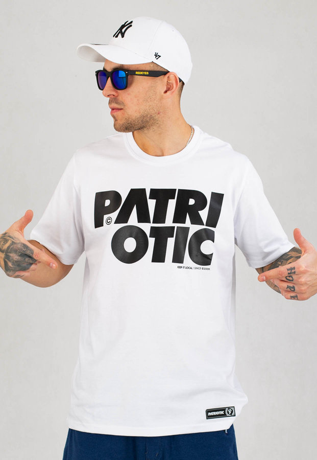T-shirt Patriotic CLS biały