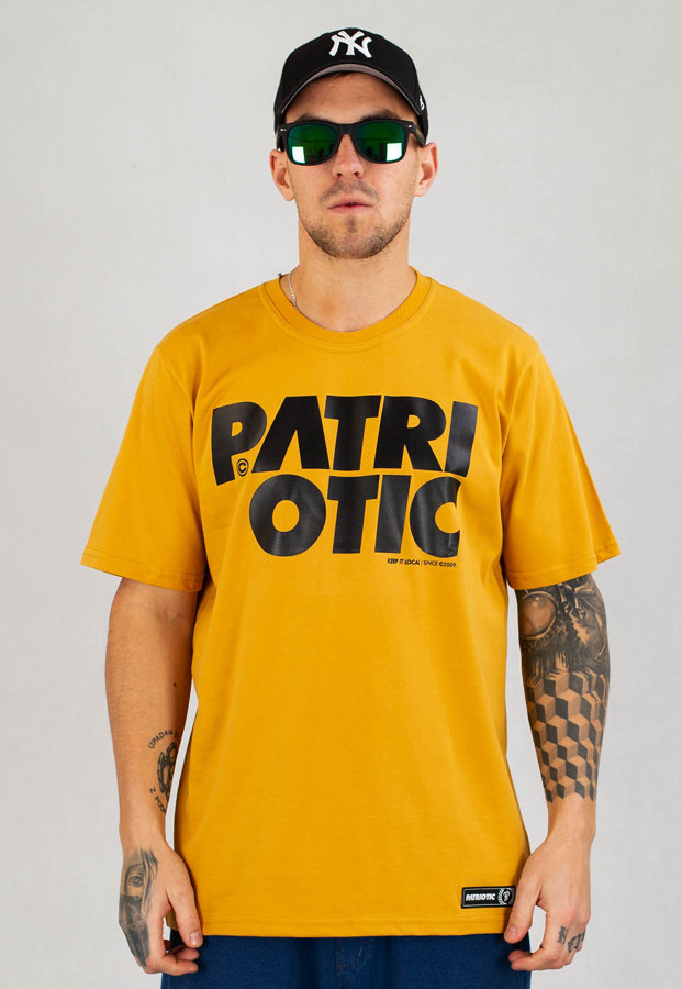 T-shirt Patriotic CLS żółta