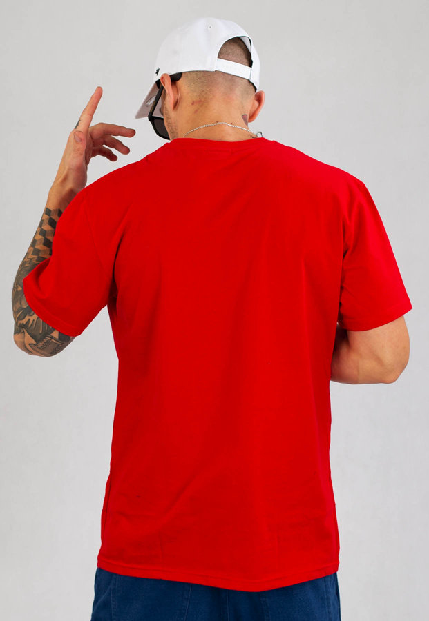 T-shirt Patriotic Cls Contour czerwony