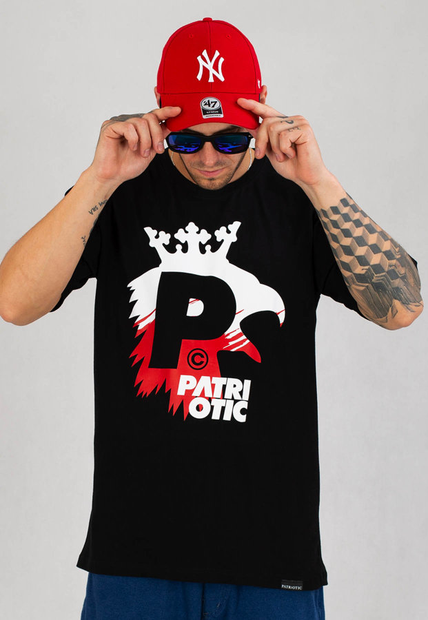 T-shirt Patriotic Cls Eagle czarny