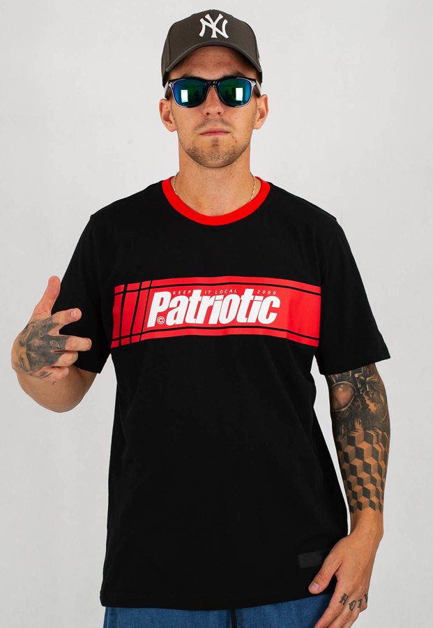 T-shirt Patriotic F Cross czarny