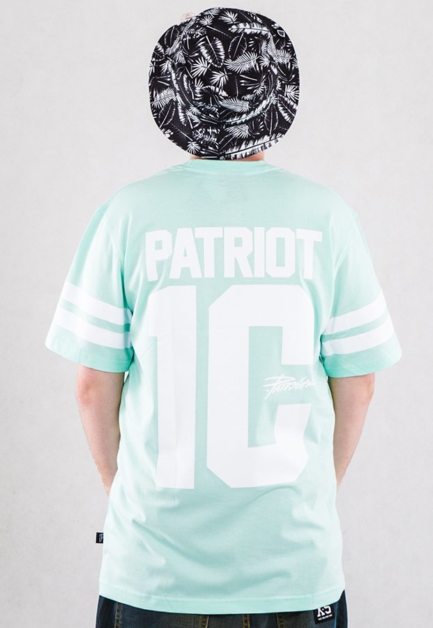 T-shirt Patriotic Futura 10 miętowy