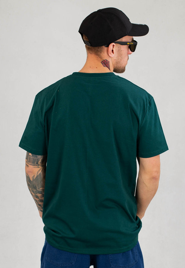 T-shirt Patriotic Futura Double Line zielony