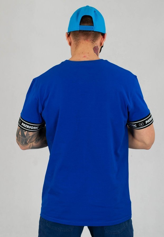 T-shirt Patriotic Futura Elastic niebieski