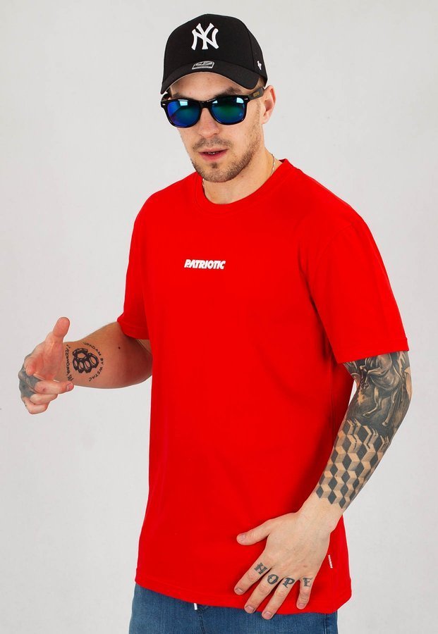T-shirt Patriotic Futura Mini czerwony