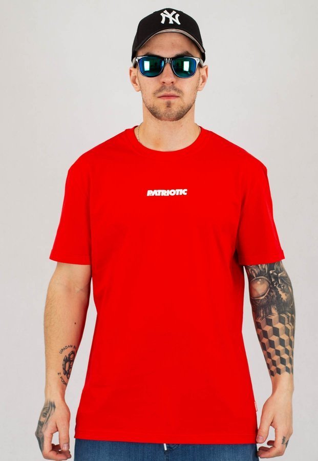T-shirt Patriotic Futura Mini czerwony