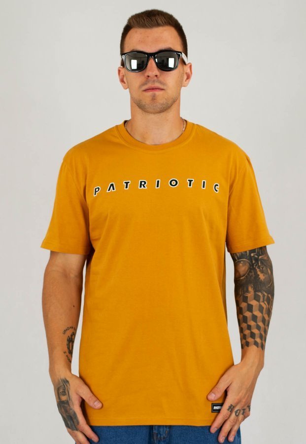 T-shirt Patriotic Futura Space żółty