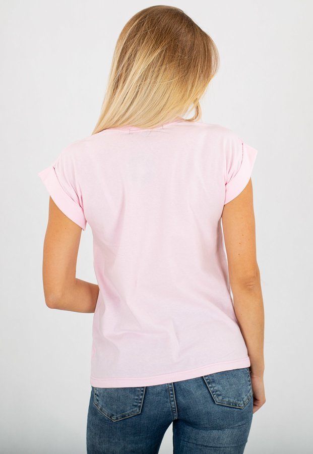 T-shirt Patriotic Lax Lady jasno różowy