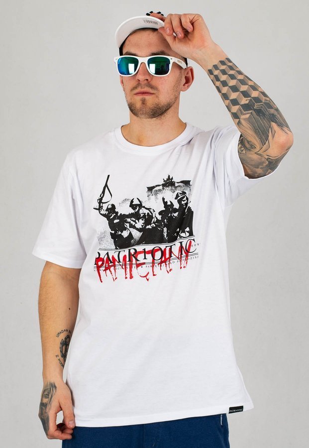 T-shirt Patriotic Pamiętamy biały