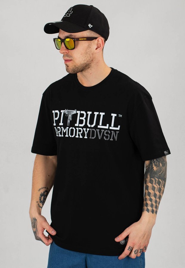 T-shirt Pit Bull Armory czarny