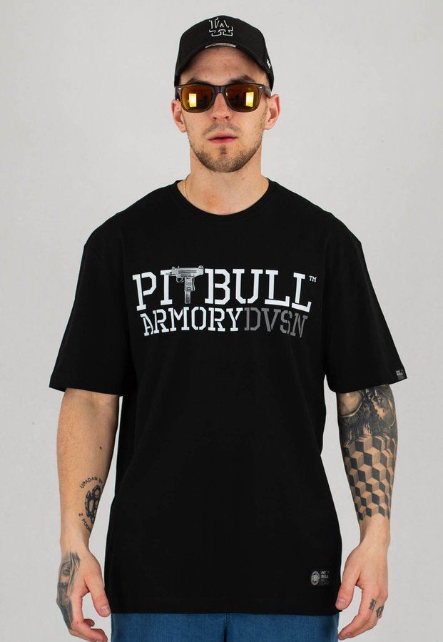 T-shirt Pit Bull Armory czarny