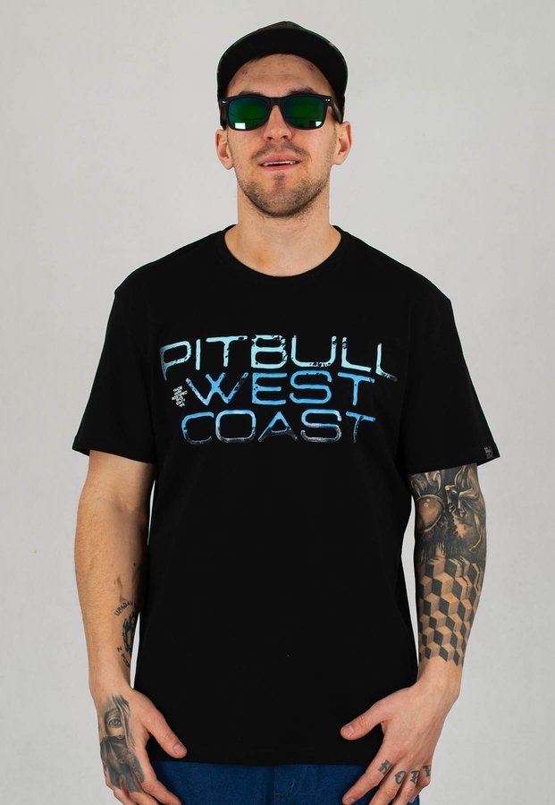 T-shirt Pit Bull Bed 21 Weapon Middle Weigh czarny