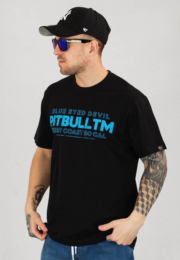 T-shirt Pit Bull Bed V czarny