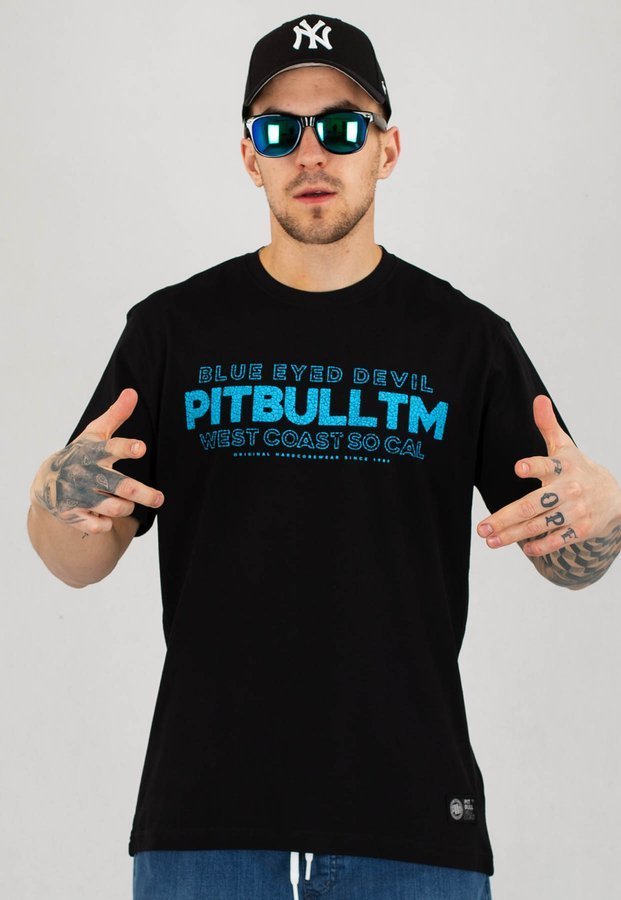 T-shirt Pit Bull Bed V czarny