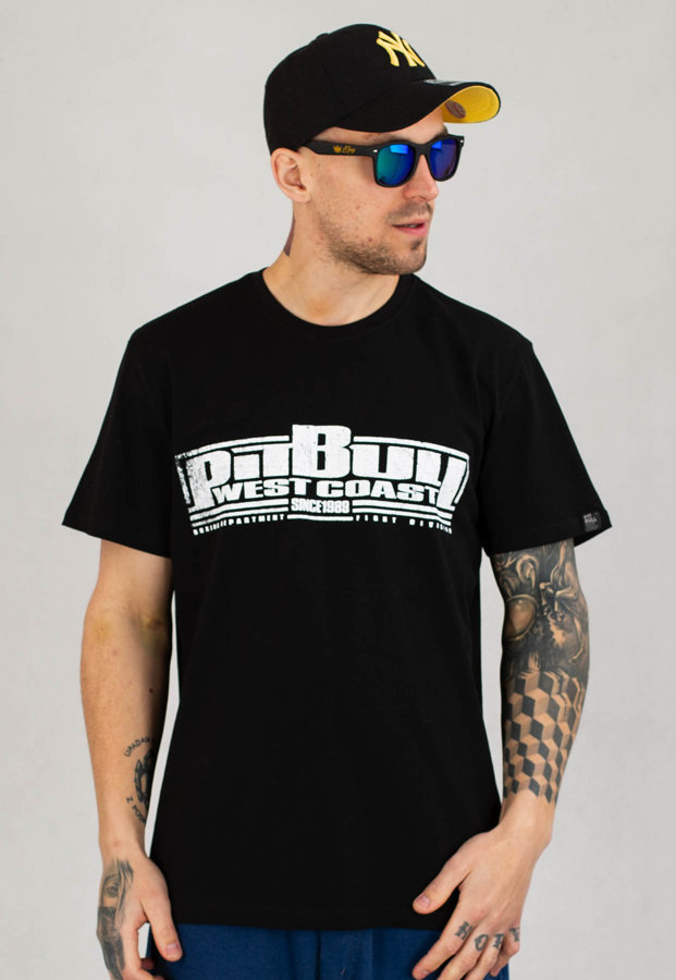 T-shirt Pit Bull Boxing czarny
