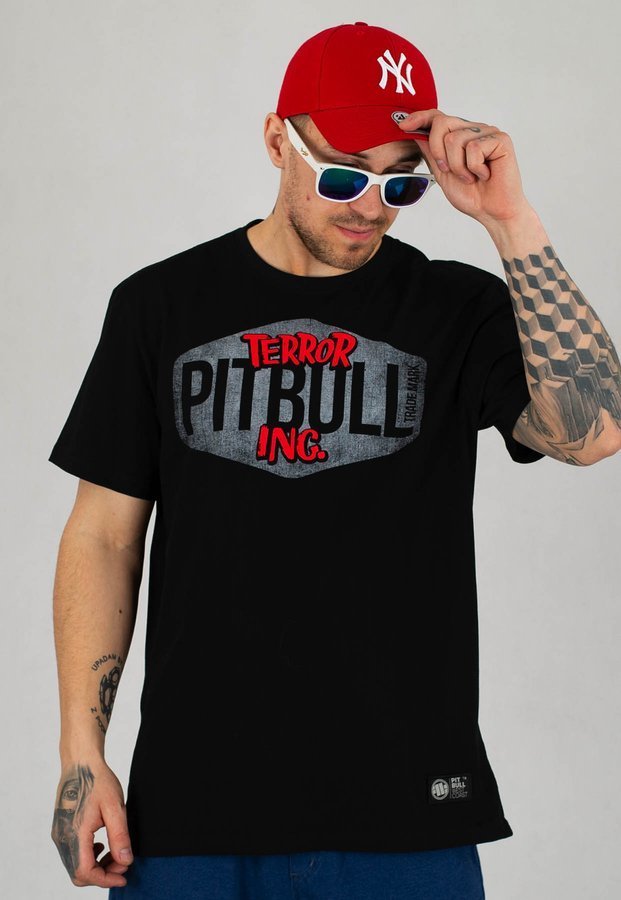 T-shirt Pit Bull City Of Dogs 19 czarny