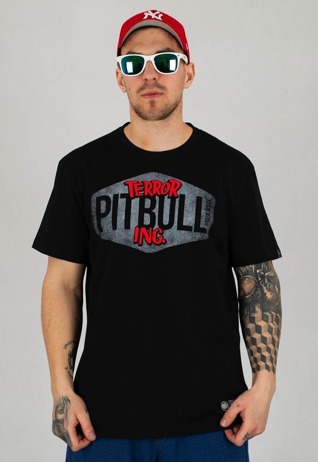 T-shirt Pit Bull City Of Dogs 19 czarny