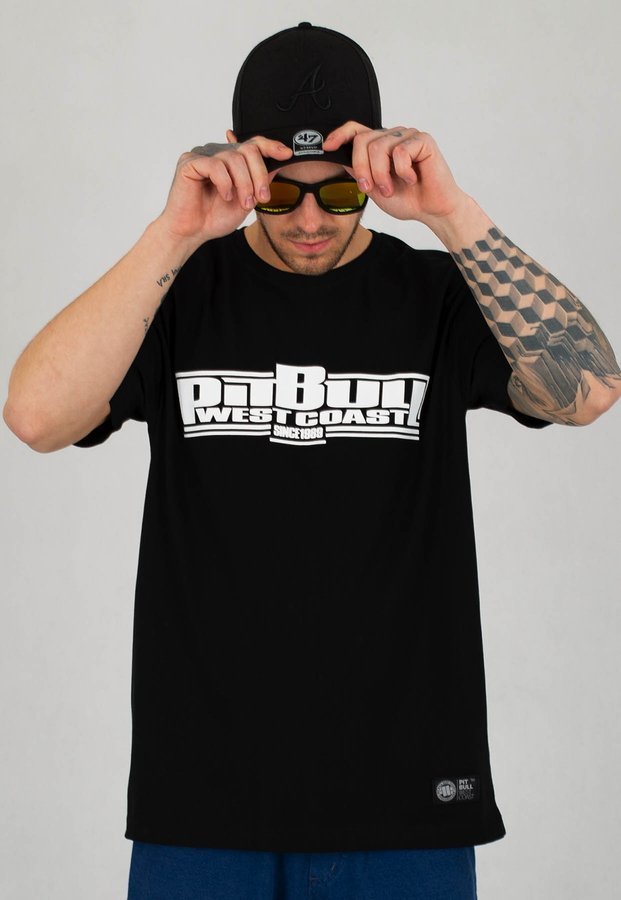 T-shirt Pit Bull Classic Boxing czarny