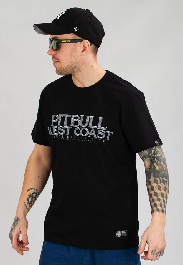 T-shirt Pit Bull Coin Middle Weigh czarny