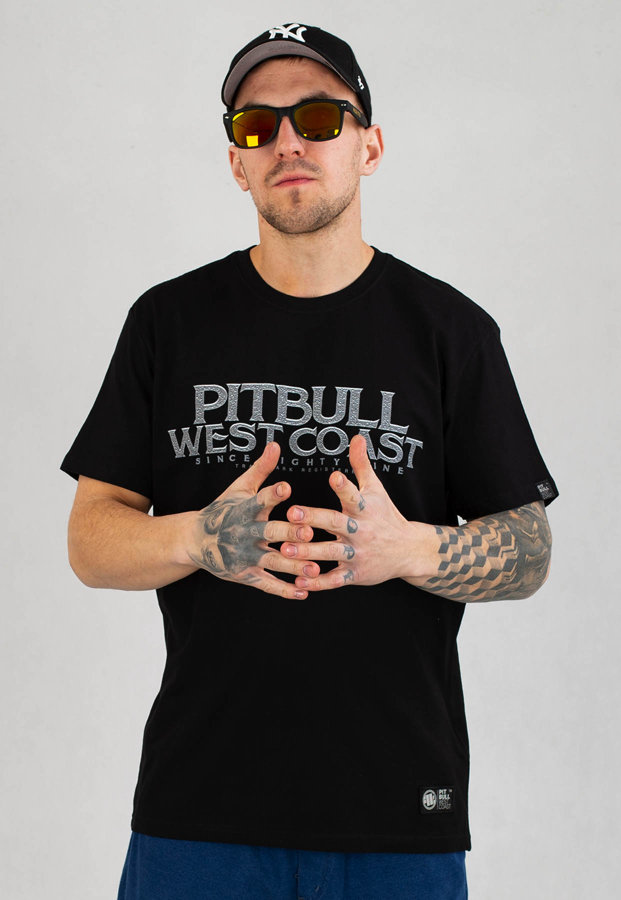 T-shirt Pit Bull Coin Middle Weigh czarny