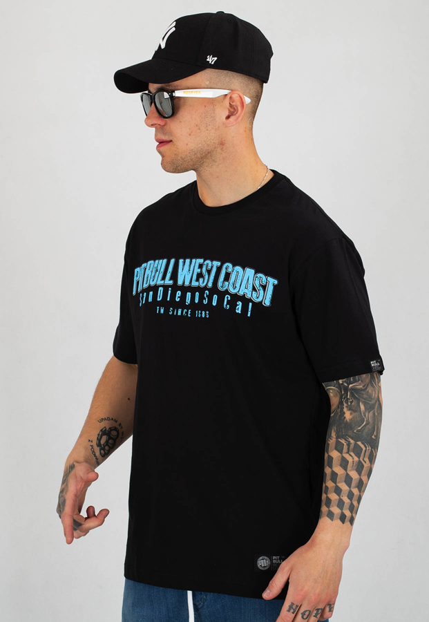T-shirt Pit Bull DTCC czarny