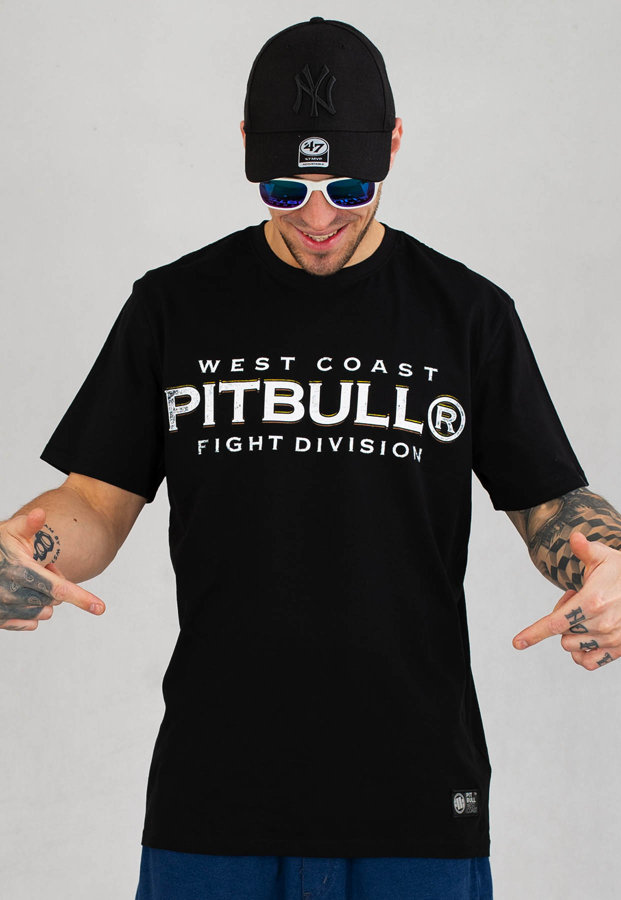 T-shirt Pit Bull Fight Club czarny