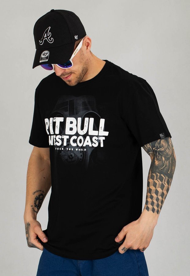 T-shirt Pit Bull Fuck The World '18 czarny