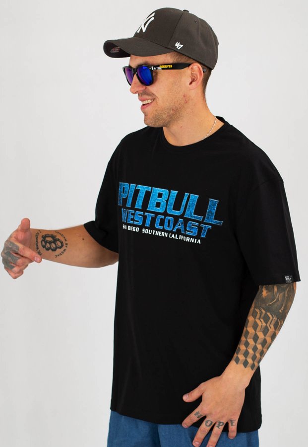 T-shirt Pit Bull Gambler czarny