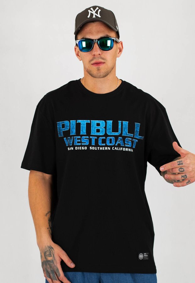 T-shirt Pit Bull Gambler czarny
