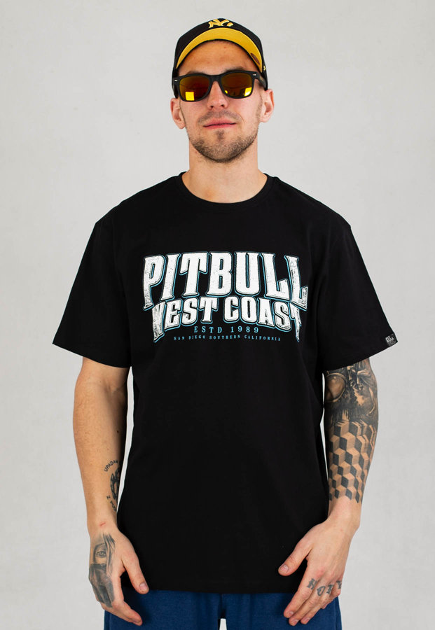 T-shirt Pit Bull Gangland czarny