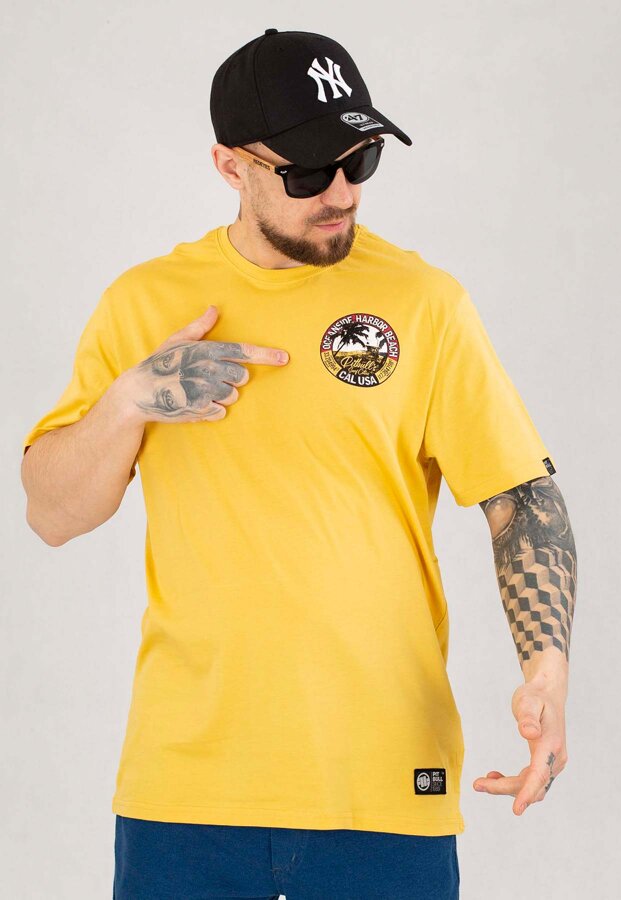 T-shirt Pit Bull Hilltop 170 Oceanside żółty