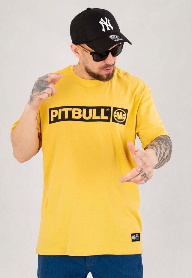 T-shirt Pit Bull Hilltop 170 żółty