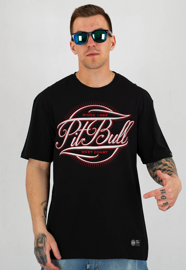 T-shirt Pit Bull Ir czarny