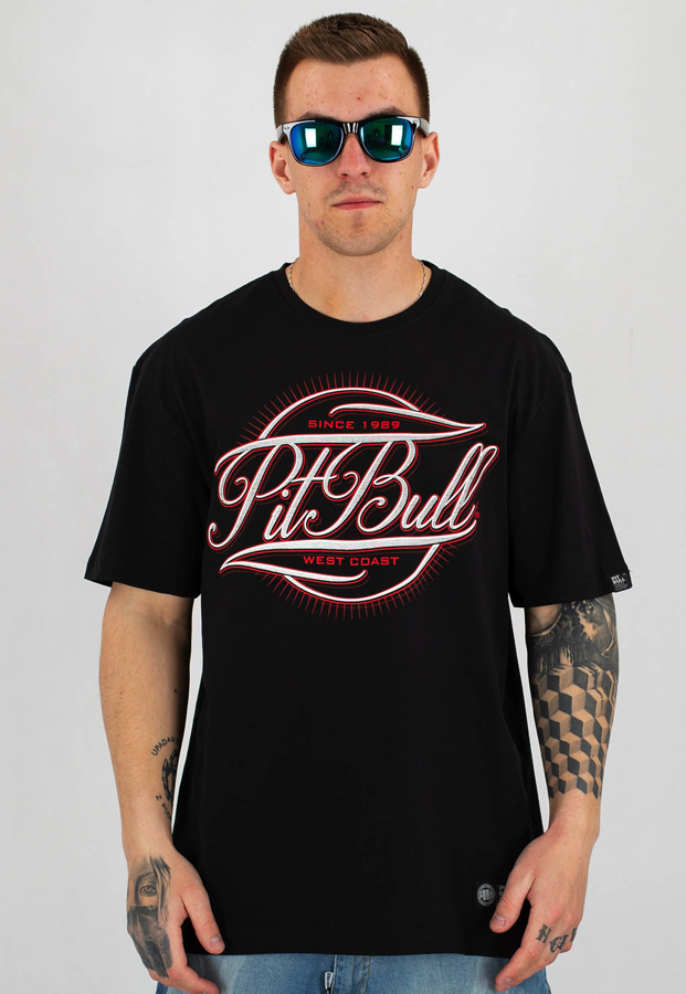 T-shirt Pit Bull Ir czarny