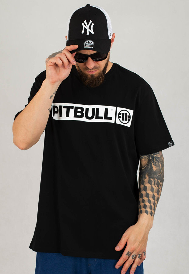T-shirt Pit Bull KSW 83 Materla Lion Heart czarny