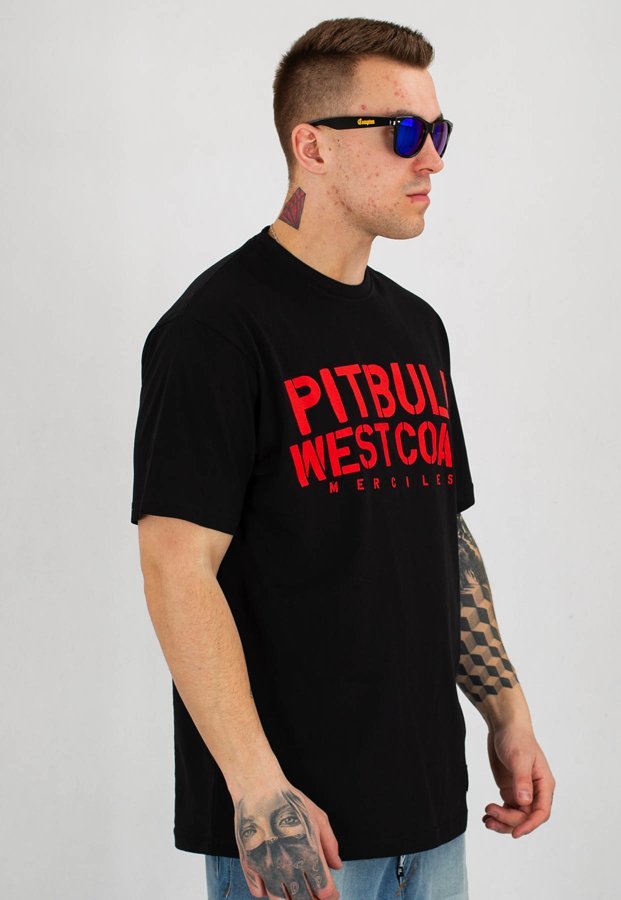 T-shirt Pit Bull Merciless czarna