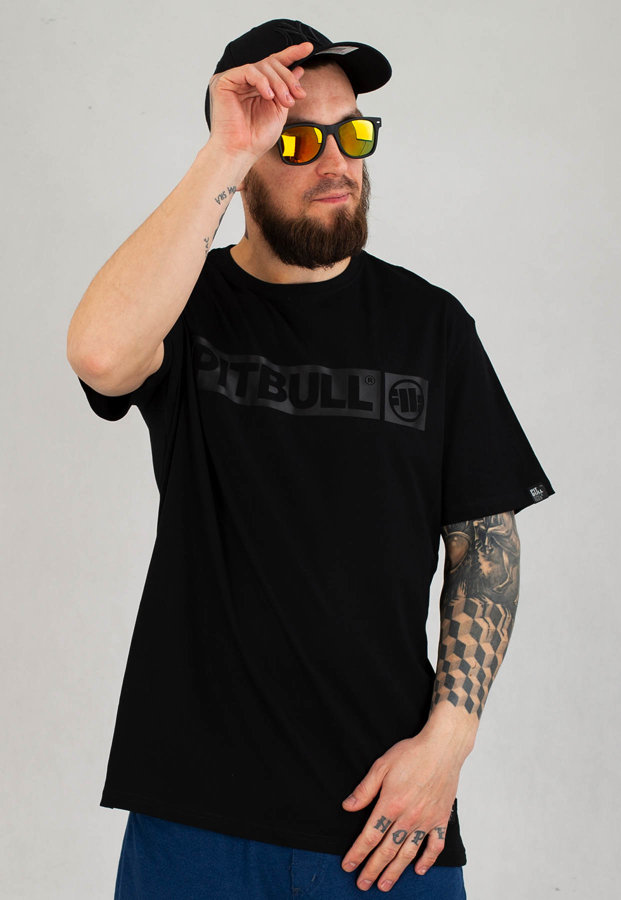 T-shirt Pit Bull Middle 190 Hilltop czarny