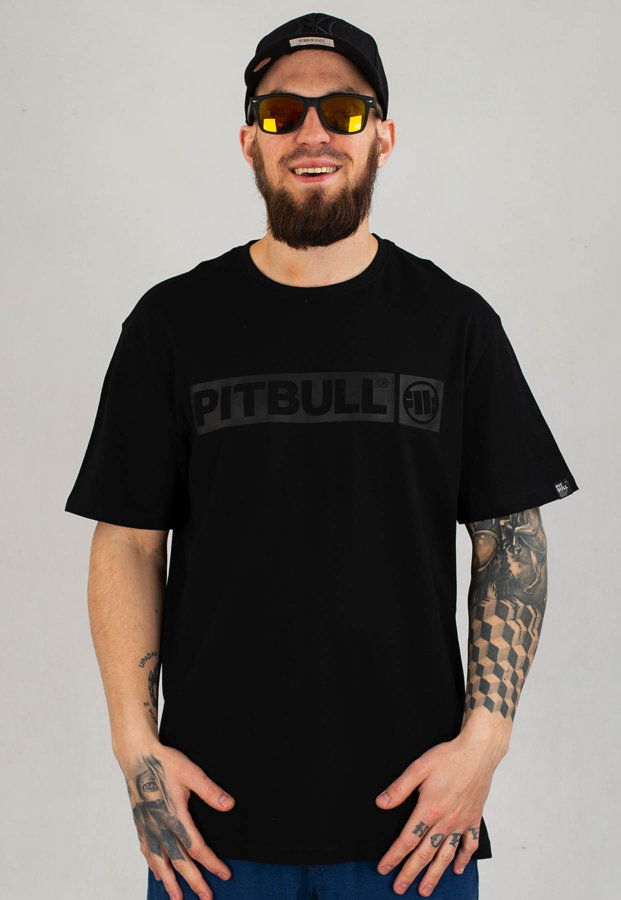 T-shirt Pit Bull Middle 190 Hilltop czarny