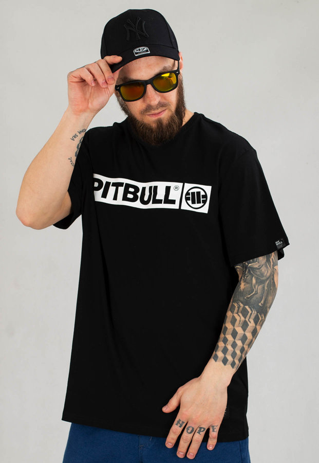 T-shirt Pit Bull Middle Hilltop czarny