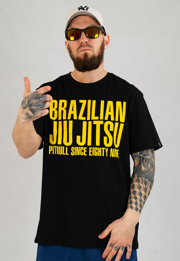 T-shirt Pit Bull Middle Masters Of BJJ Champions czarny