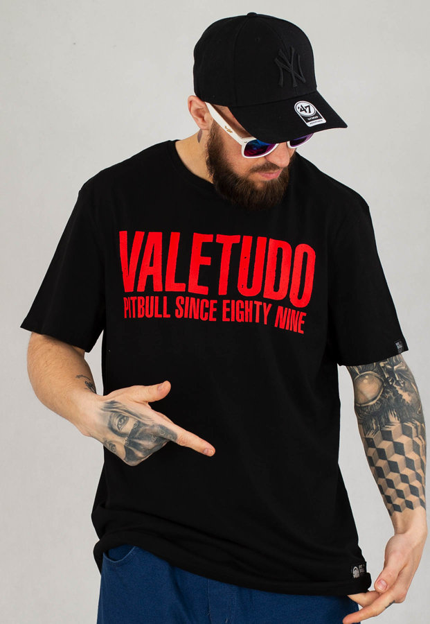 T-shirt Pit Bull Middle Vale Tudo Champions czarny