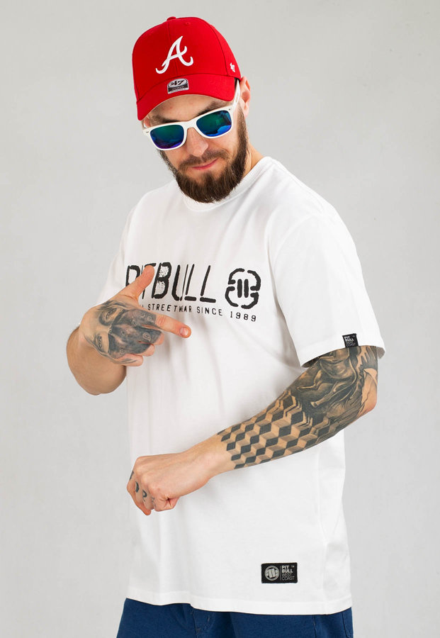 T-shirt Pit Bull Middle Weight 190 Origin biały