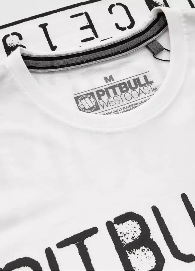 T-shirt Pit Bull Middle Weight 190 Origin biały