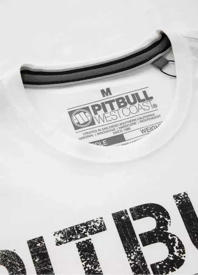 T-shirt Pit Bull Middle Weight Drive biały