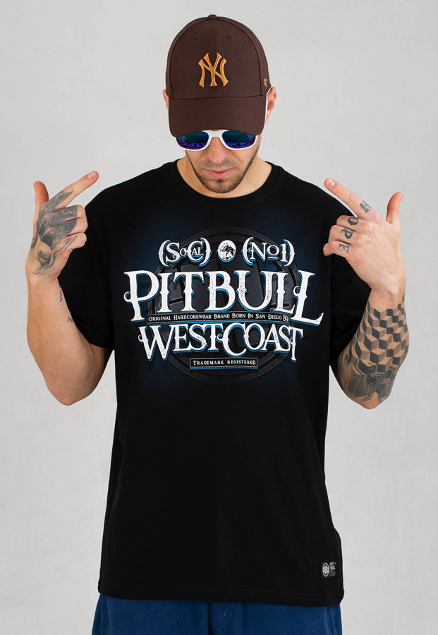 T-shirt Pit Bull NO 1 czarny