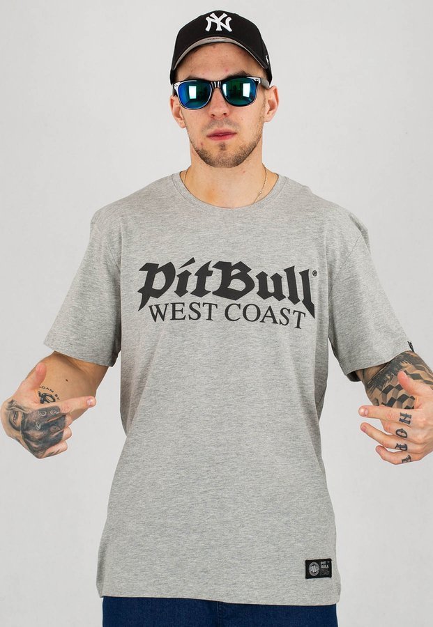 T-shirt Pit Bull Old Logo szary